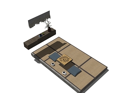 日式风格榻榻米床