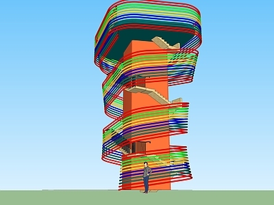 现代风格景观小建筑