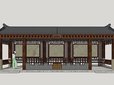 中式风格驿站