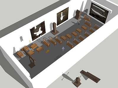 现代风格其他展厅 展厅