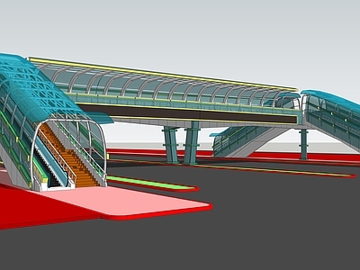 现代风格天桥