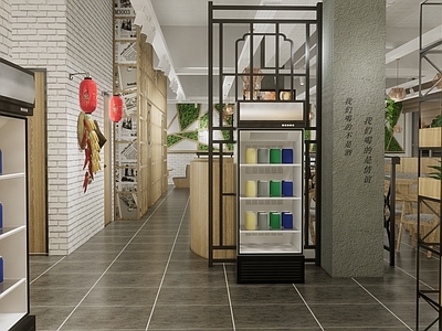 工业风格火锅店
