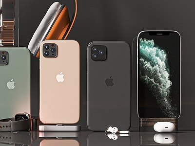 现代苹果手机 iPhone11 iPhone11pro 耳机 手表 手机设备 电器