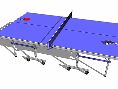 现代风格桌球 可移动乒乓球台