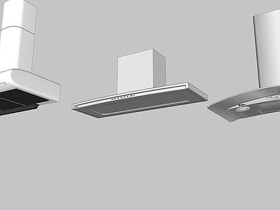 现代风格油烟机 家用电器组合 油烟机组合
