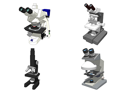 现代风格显微镜