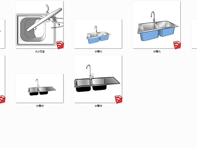 现代风格厨房用品组合