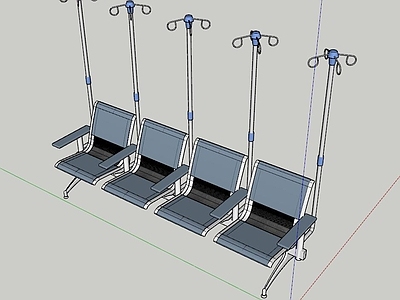现代风格医疗椅 输液椅 长椅