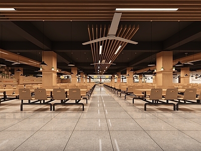 现代食堂 餐口