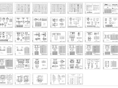 建筑给排水通用节点 施工图