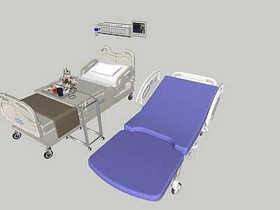 现代风格病床 医院病床