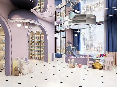 现代母婴店 玩具区