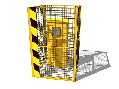 现代风格电缆 高压电箱