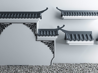 新中式牌坊 古建小品