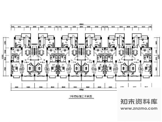 图块/节点某住宅小区户型图