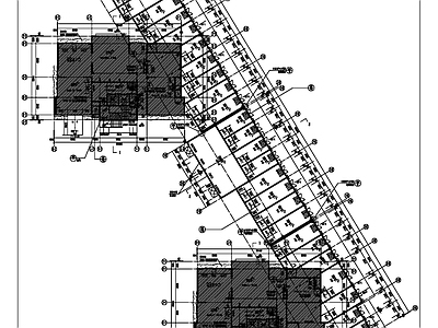 瑞安南滨江景观带安置房1 2 4号楼 施工图