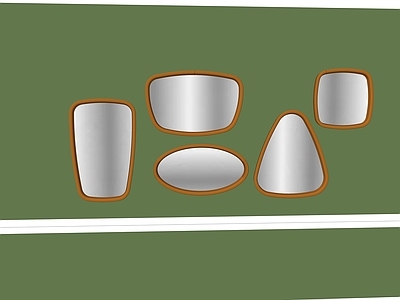 现代风格装饰镜 组合镜