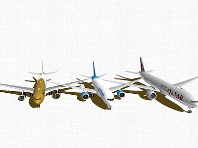 现代风格航空