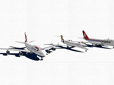 现代风格航空