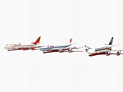 现代风格航空