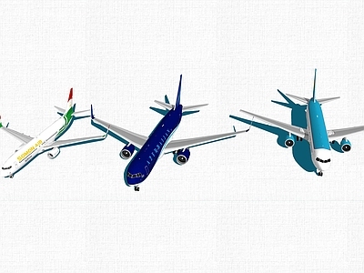 现代风格航空