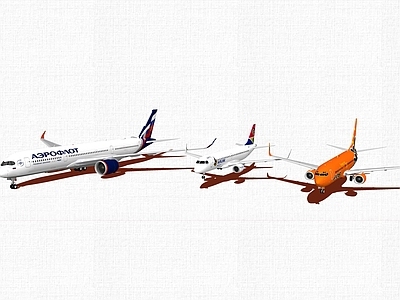 现代风格航空