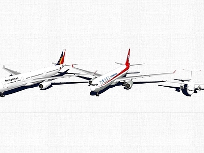 现代风格航空