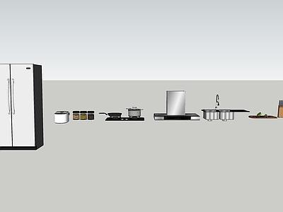 现代风格厨房用品组合