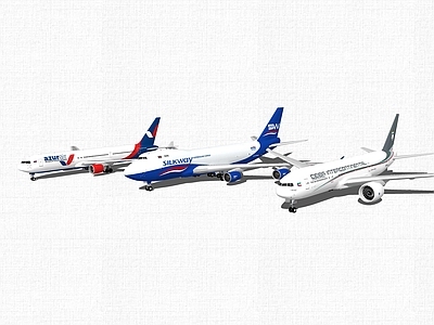 现代风格航空