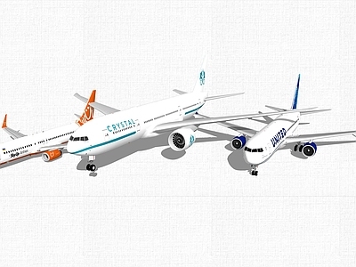 现代风格航空