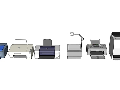 现代风格打印机 复印机