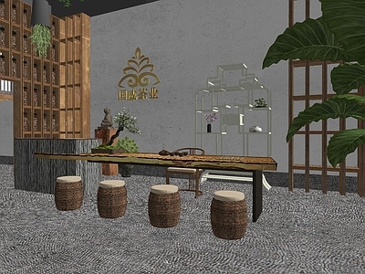 新中式风格茶室 会所