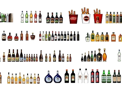 现代酒具 酒瓶