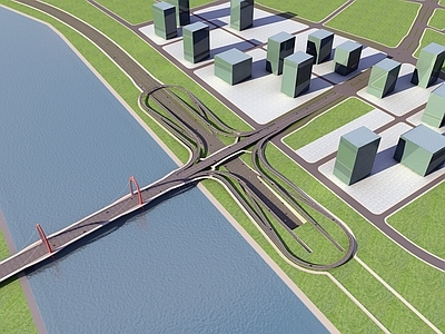 现代桥梁 道路