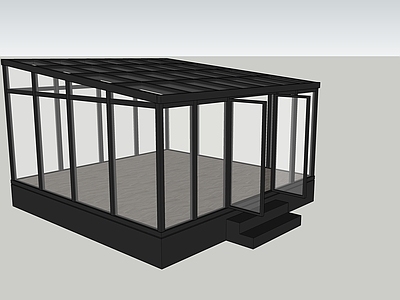 现代风格玻璃阳光房