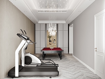 现代健身房