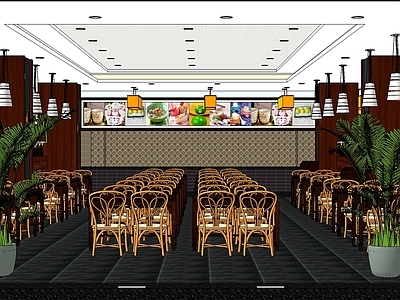 现代风格家居餐厅