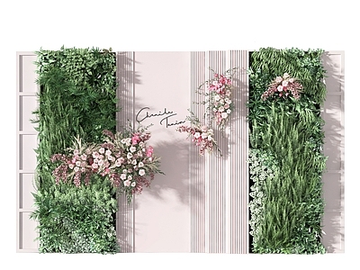 现代绿植墙