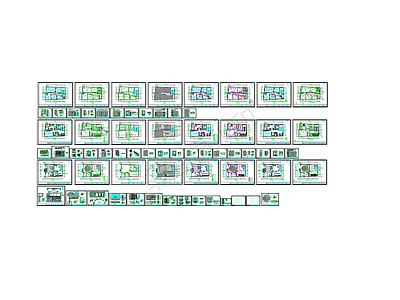 300多套装 施工图
