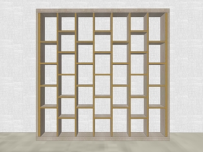 现代风格展示架
