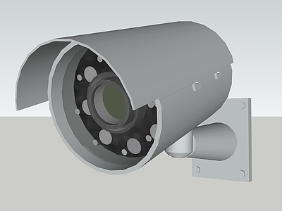 现代风格摄像头 探头 监视器