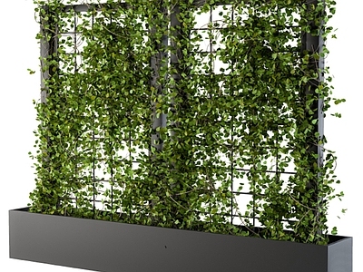 现代绿植墙