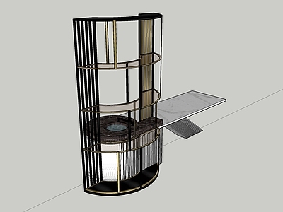 现代风格架子 桌子 洗手台