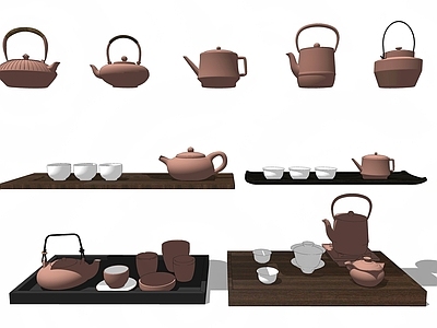 新中式茶壶 茶杯 茶具