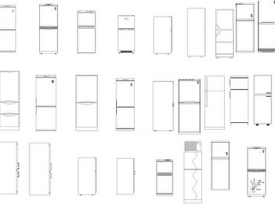 HSD琚宾-室内CAD图块 施工图 平面图块