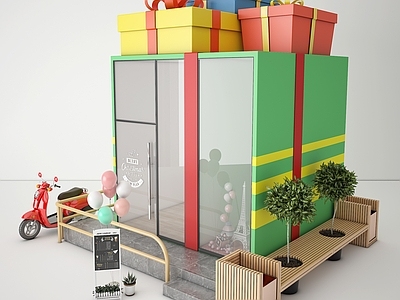 现代礼品店 玩具店