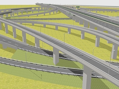 现代风格道路