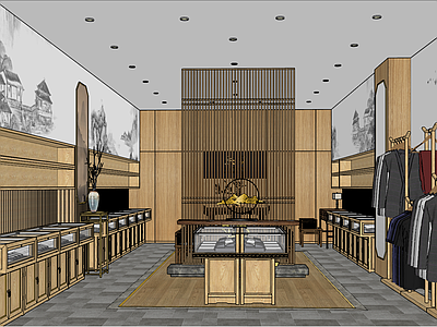 新中式风格珠宝店