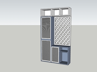现代风格玄关柜