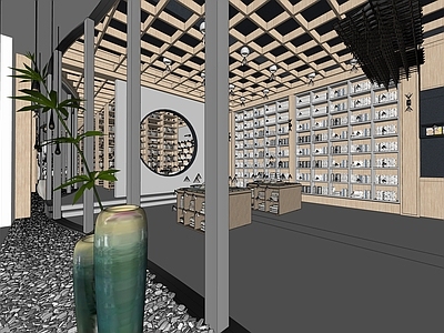 新中式风格书店